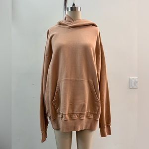 TKEES oversized nude sweatshirt with good